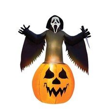 Fun World 6ft Ghost Face Inflatable. Officially Licensed