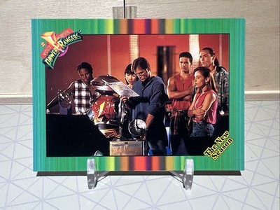 Genius At Work POWER RANGERS N0.18 1994 SABAN TRADING CARD