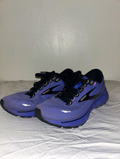 Brooks Ghost 15 Womens Size 7.5 B Purple Blac...