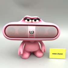 Beats Pill 2.0 Bluetooth Speaker Pink Character Stand Dude Wireless Audio Used
