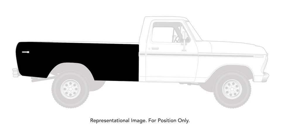 Panel de cabecera JEGS 80349 1973-1979 Ford F100 1975-1979 Ford F150 1973-1979 Ford Foto 4 de 4