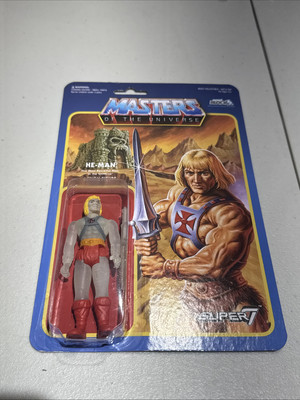 He Man Masters Of The Universe MOTU Colour Variant Nerd Block Reaction Super7 