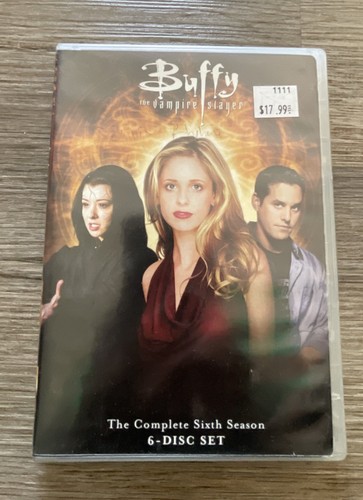 Buffy the Vampire Slayer Season 6 Complete Series Set Horror TV Show ...