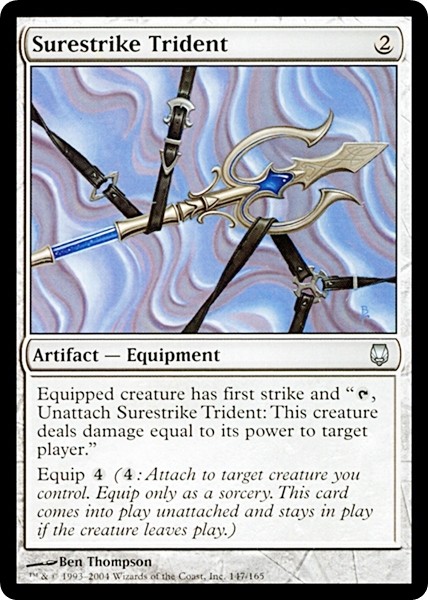 SURESTRIKE TRIDENT x1 mtg NM Darksteel 1 Unc