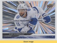 2024-25 Upper Deck Series 2 Outburst Luke Glendening #408 READ 4et