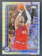Ivica Zubac 2025-26 Topps Chrome Wave Refractor Base #63