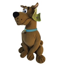 Toy Factory Cartoon Network Scooby Doo 14" Plush Sitting Stuffed Animal NWT 2003