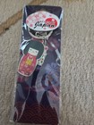 Japanese DOLL Keychain Keyring Bag Charm 2 Charms- Cat And Girl With Kimono  — photo 2