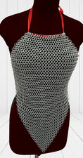 10mm Aluminum Chainmail Top Anodized Silver  Butted Chainmail Shirt for Women