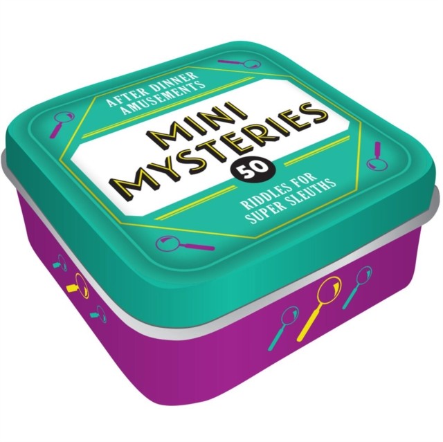 After Dinner Amusements Mini Mysteries by Chronicle Books - Image 2