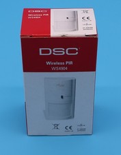 DSC Wireless PIR Motion Detector WS4904 Open Box Complete with Hardware & Manual