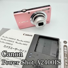 Canon PowerShot A2400 IS Digital Camera Pink 16MP 5x Optical Zoom