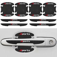 8 PCS Car Door Handle Protector, Waterproof Sports Auto Handle Protectors Bow...