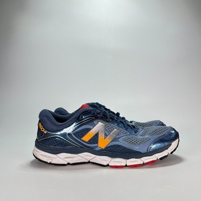 New Balance 860v6 Blue Orange Running Shoes Athletic Sneakers Mens Size 11.5