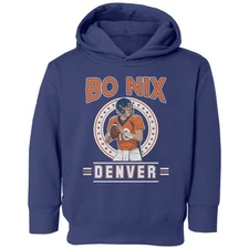 Bo Inspired Graphic - Denver Sports Fans Tribute Toddler Hooded Sweatshirt