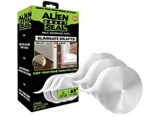 Alien Seal Draft Blocking Insulation Tape   Self Adhesive