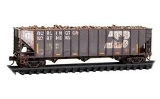 CTRN ex-BN 100-Ton 3-Bay Hopper Weathered w/Sugar Beets MTL# 108 51 670 N Scale