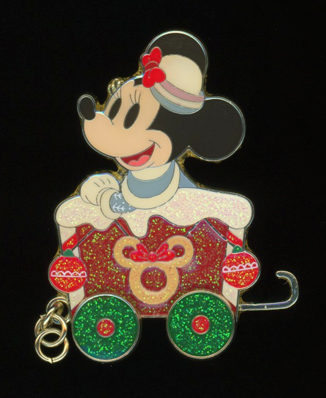 2023 SHDL SDR Shanghai Christmas Train Mystery Minnie Mouse Disney Pin