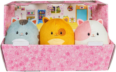 Gabby s Dollhouse Hamster Kitty Best Friends Plüsch 3er Set Nakayoshi Japan NEU