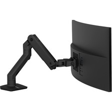 Ergotron Desk Mount for Monitor Curved Screen Display Matte Black 45475224