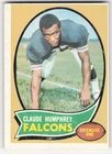 1970 Topps #156 Claude Humphrey Rookie Atlanta Falcons VGEX 67779