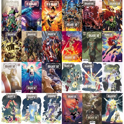 AXE Avengers X-Men Judgment Day (2022) Marvel Comics COVER SELECT