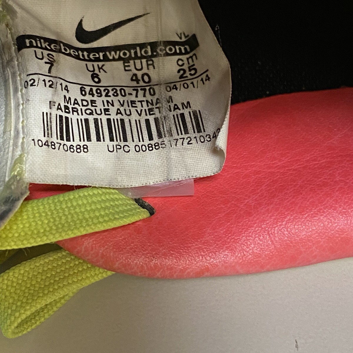 Nike Magista Opus ACC 649230-770 Yellow World Cup Soccer Cleats Men’s Size 7 Nike Magista Opus AG World Cup Soccer Cleats | Mercari main image 2