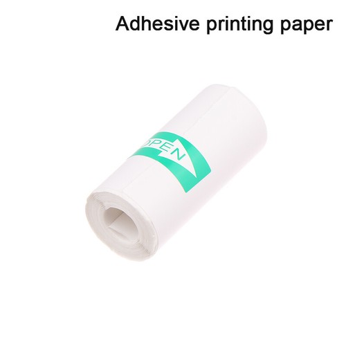 1PC Mini Self-adhesive Printer Paper Transparent Thermal Sticker 5.7 X 2.5cm - Afbeelding 15 van 18