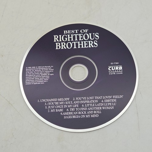 Unchained Melody by Righteous Brothers (CD, 1990) DISC ONLY - Picture 2 of 4