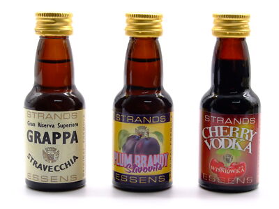 Cherry Vodka + Plum Brandy + Grappa - Essenz für Wodka, Strands, Prestige