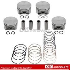 Engine Pistons Wring Set - Std Fits 02-06 Nissan 2.5l Altima Sentra Qr25de