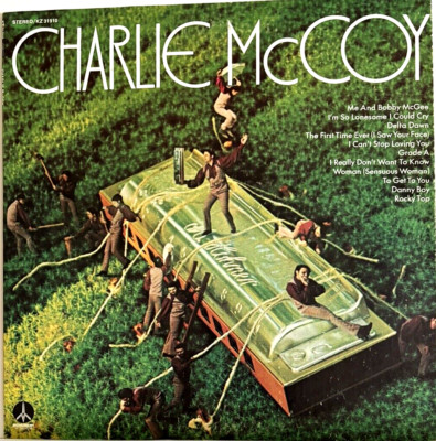 Charlie McCoy  SELF TITLED LP   1972 Vinyl  Monument Records KZ31910 Play Tested