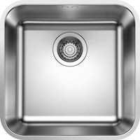 Blanco Supra 400-U Edelstahl BüRstfinish Unterbaubecken Ohne Ablauffernbedienung