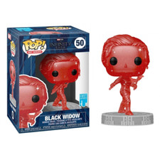 Marvel Infinity Saga Black Widow (Red) POP Art Series #50 Vinyl Figure FUNKO