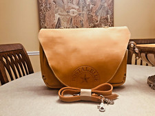 "POSTAL BLUE" USPS Saddle Leather Briefcase / Messenger Bag / Postal Bag - USA