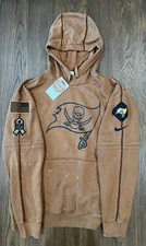 Nike Tampa Bay Buccaneers Salute to Service Hoodie 2023 Sideline Pullover LARGE