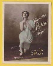 Cigarettes Melia Algeria Tobacco Card Tirage K - Myrtis - full length kneeling