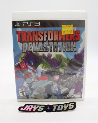 Sony PlayStation 3 PS3 Transformer Devastation Sealed Brand New