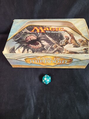 MTG Scars of Mirrodin Booster Box ENGLISH Magic the Gathering and 20 sided  Dice | eBay