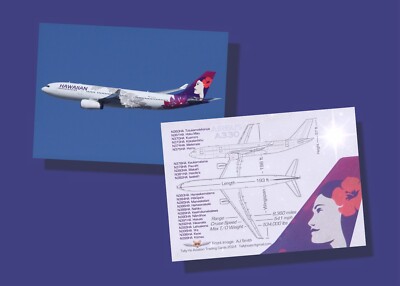 Hawaiian Air Airbus A330 Trading Cards - Set of 25 | eBay