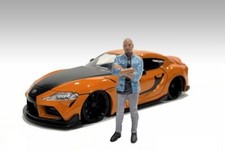 CAR MEET 3 FIGURE 6 1/18 scale FIGURE AMERICAN DIORAMA 76331