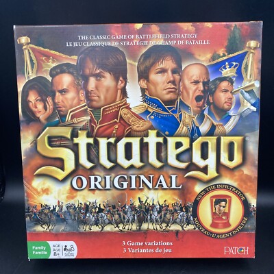 Stratego Original Board Game Battlefield The Infiltrator Seales  EUC