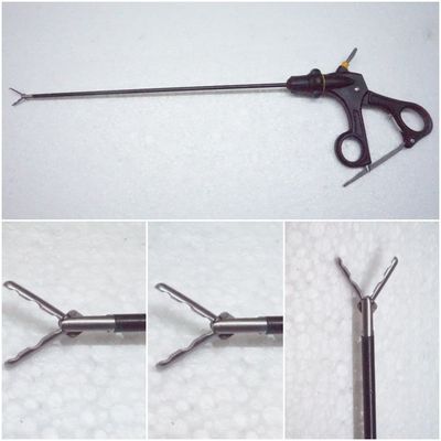 Steel Laparoscopy Double Action Universal Grasper Forceps 5mm or 3mm X 330mm Jaw