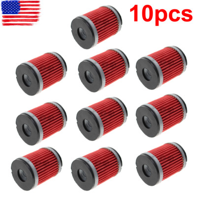 10pcs Oil Filter For HF140 Yamaha XT250 YZ250F YZ450F 38B-E3440-00 5D3-13440-00