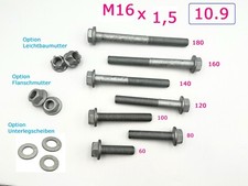 1x 5x 10x Bundschraube M16x1,5x30 bis M16x1,5...