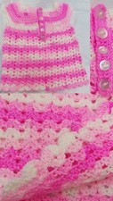 Crocheted Baby Tank Dress