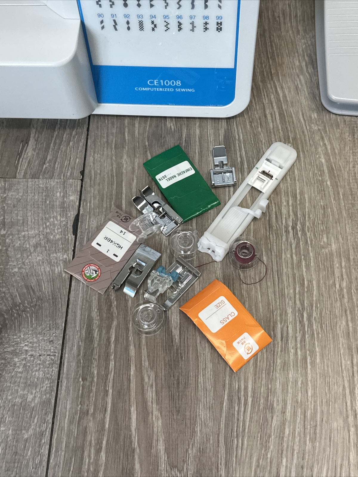 Brother CE1008 100Stitch Computerized Sewing Machine w/ Pedal! eBay