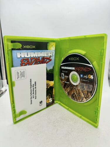 Hummer Badlands (XBOX, 2006) - Complete with Manual + Reg Card Tested - Picture 4 of 5