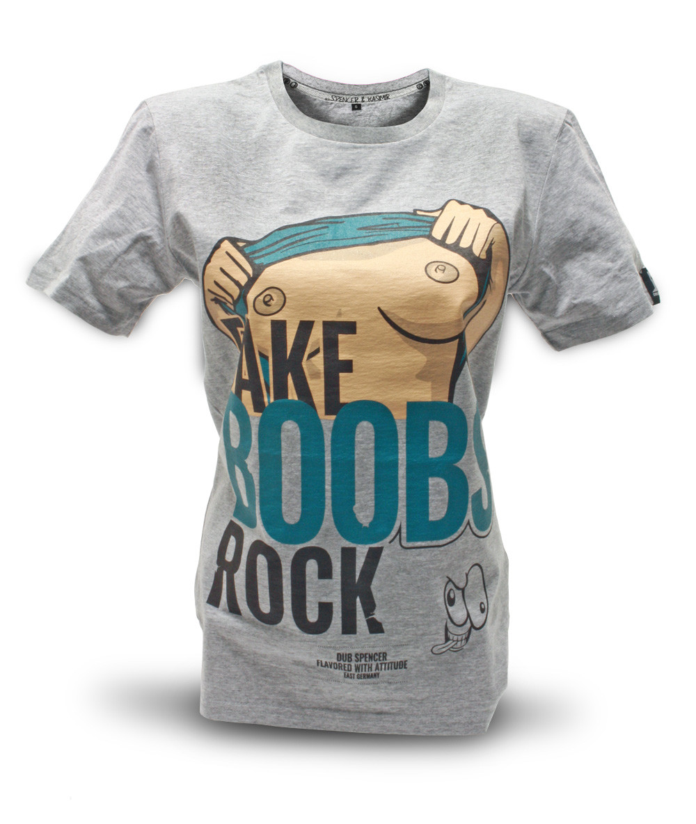 FAKE BOOBS ROCK T-Shirt Titten raus Tits Brüste Busen Porn Shirt Tittis  S-XXL | eBay