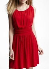 Express Red Dress Size XS EUC